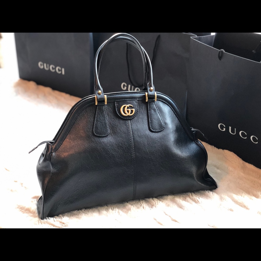 NWT- Gucci Re(Belle) Marmont Tiger Top Handle